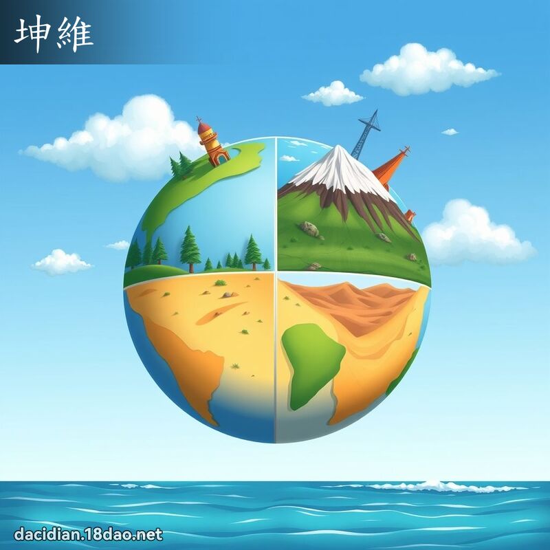 坤維 - 國語大辭典配圖