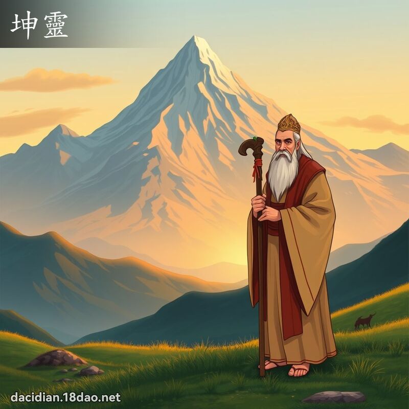 坤靈 - 國語大辭典配圖