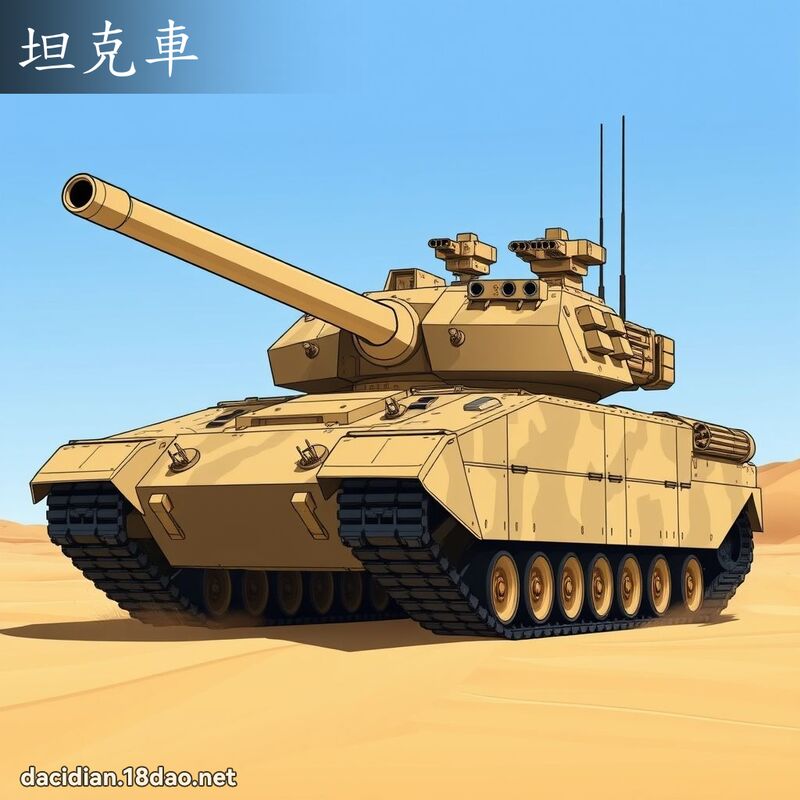 坦克車 - 國語大辭典配圖