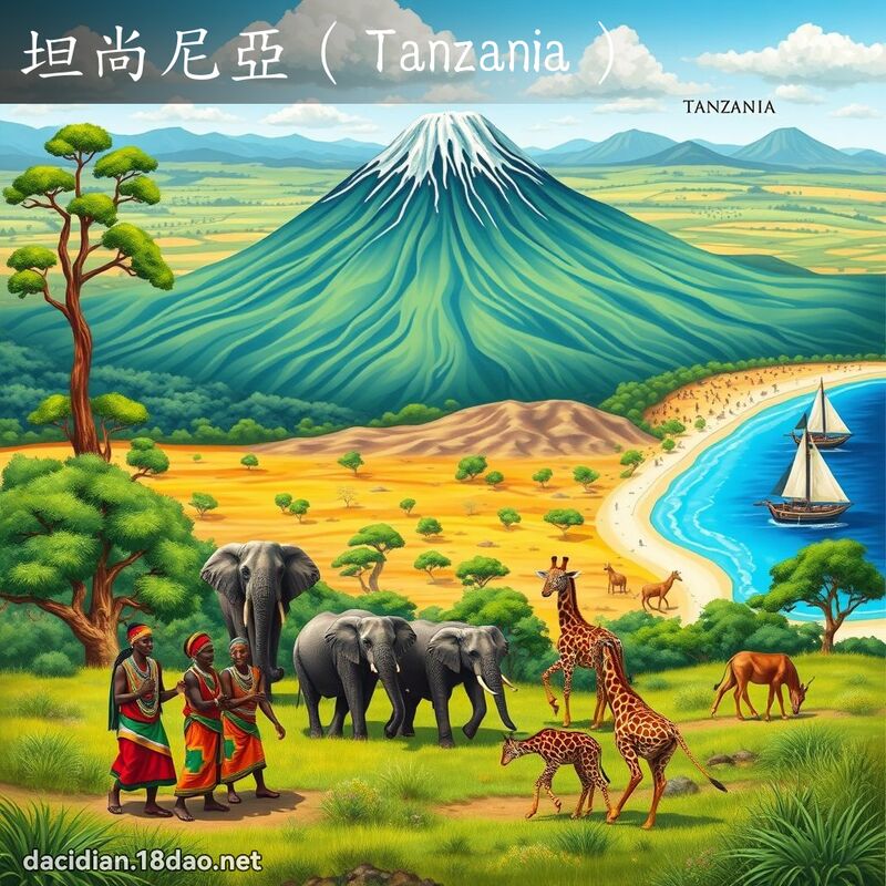 坦尚尼亞（Tanzania） - 國語大辭典配圖