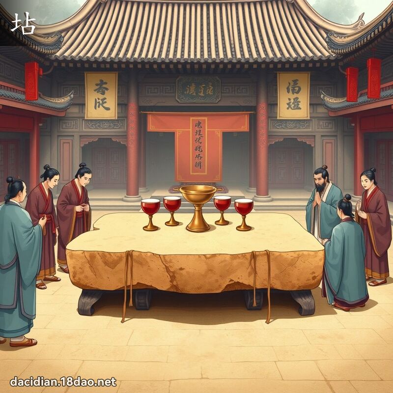 坫 - 國語大辭典配圖