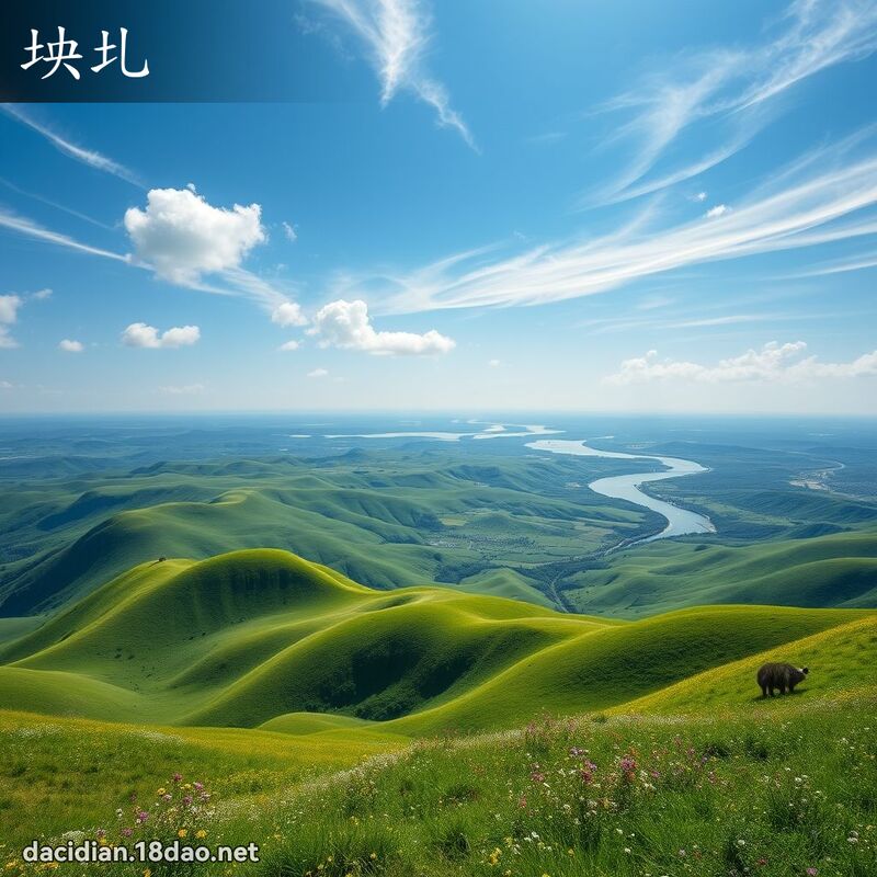 坱圠 - 國語大辭典配圖
