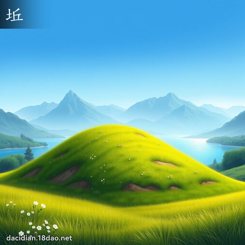 坵 - 國語大辭典配圖