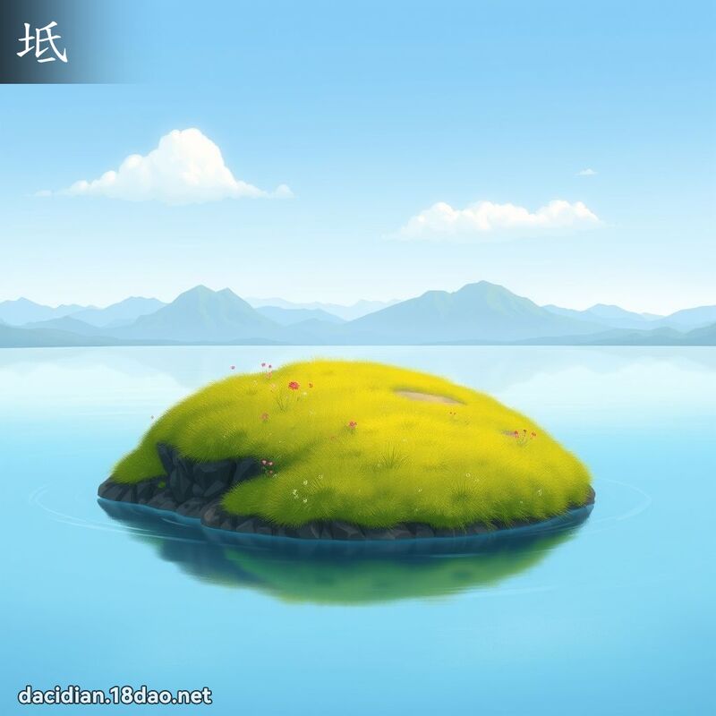 汉字: 坻 (多音字)