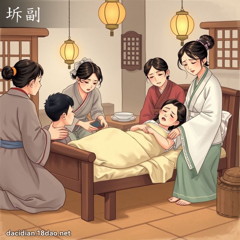 坼副 - 國語大辭典配圖
