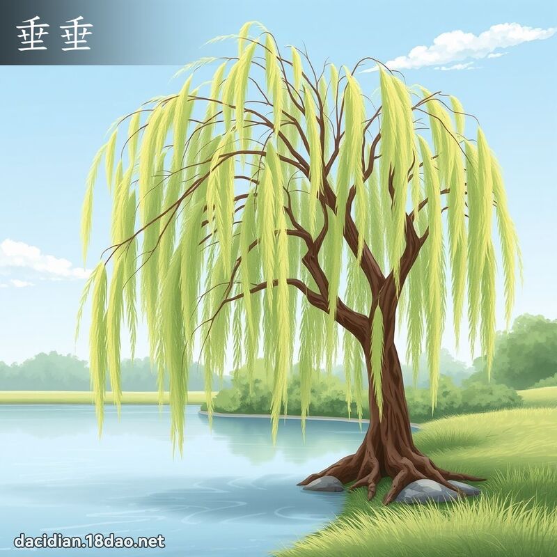 垂垂 - 國語大辭典配圖