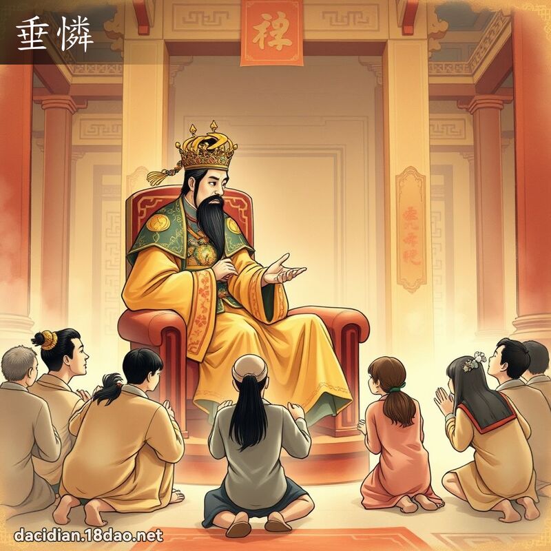 垂憐 - 國語大辭典配圖