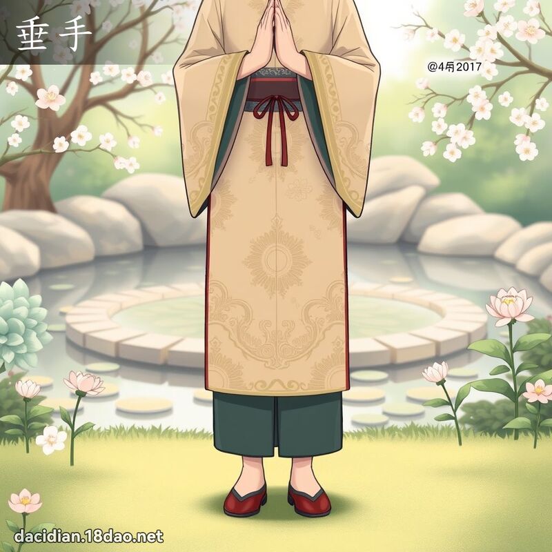 垂手 - 國語大辭典配圖