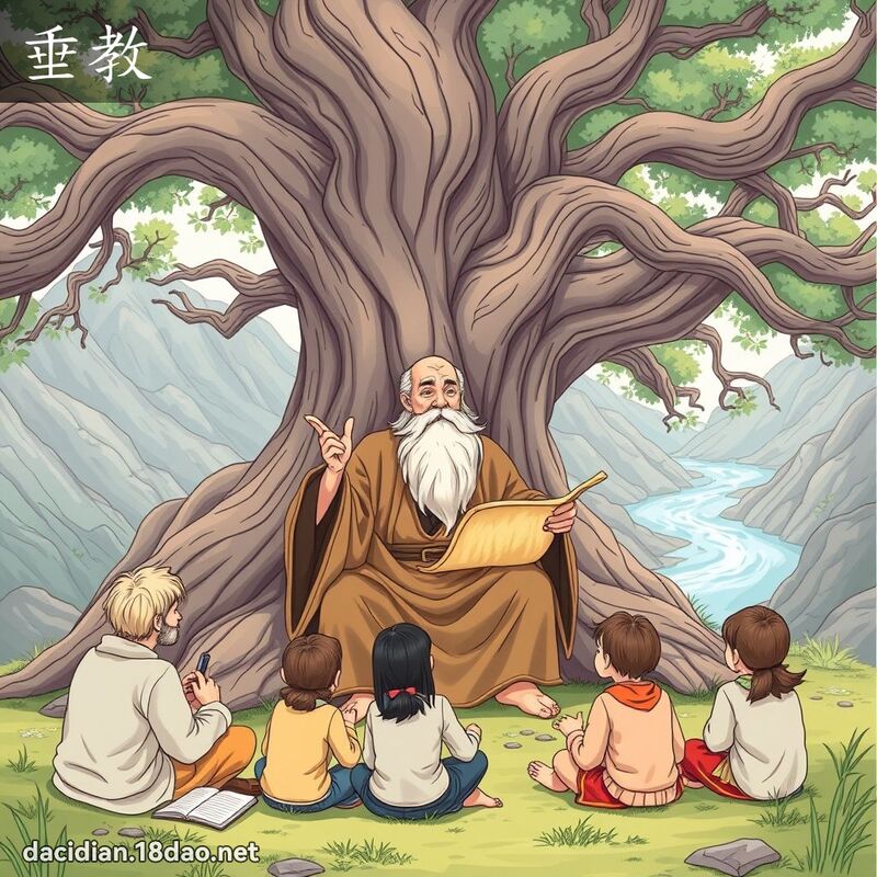 垂教 - 國語大辭典配圖