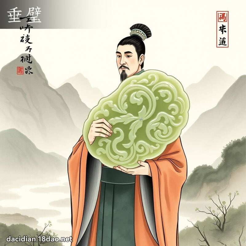 垂璧 - 國語大辭典配圖
