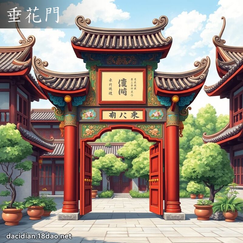 垂花门 - 国语大辞典配图