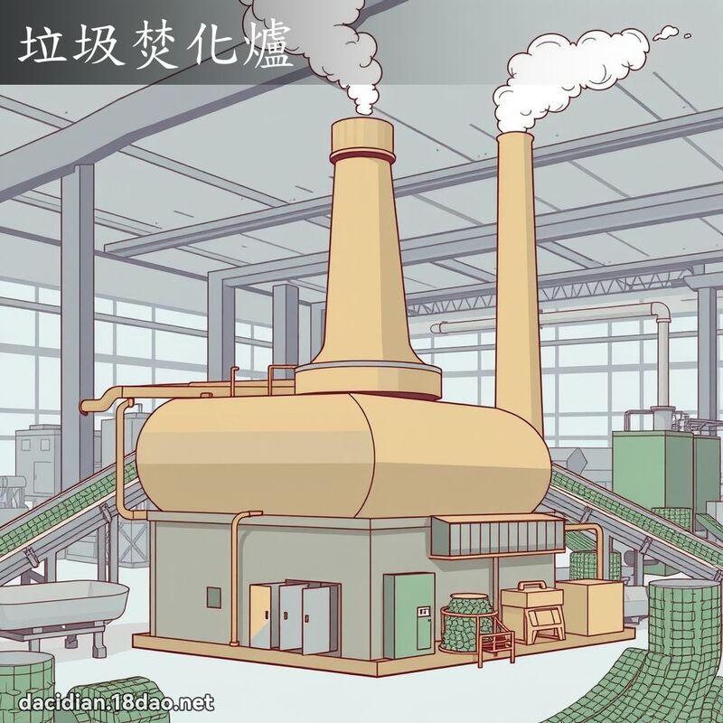 垃圾焚化炉 - 国语大辞典配图