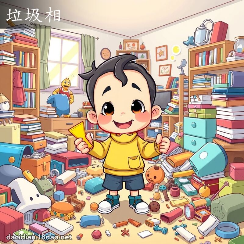 垃圾相 - 國語大辭典配圖