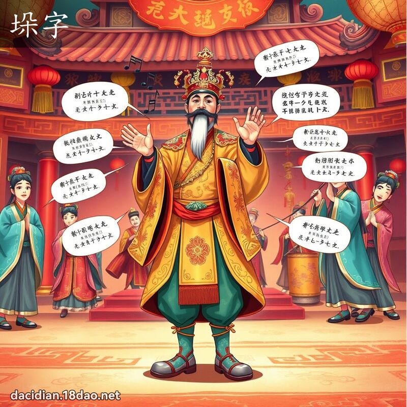 垛字 - 国语大辞典配图
