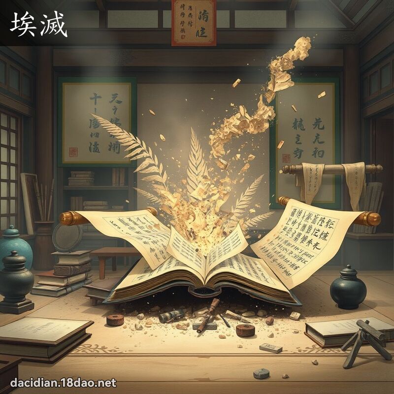 埃灭 - 国语大辞典配图