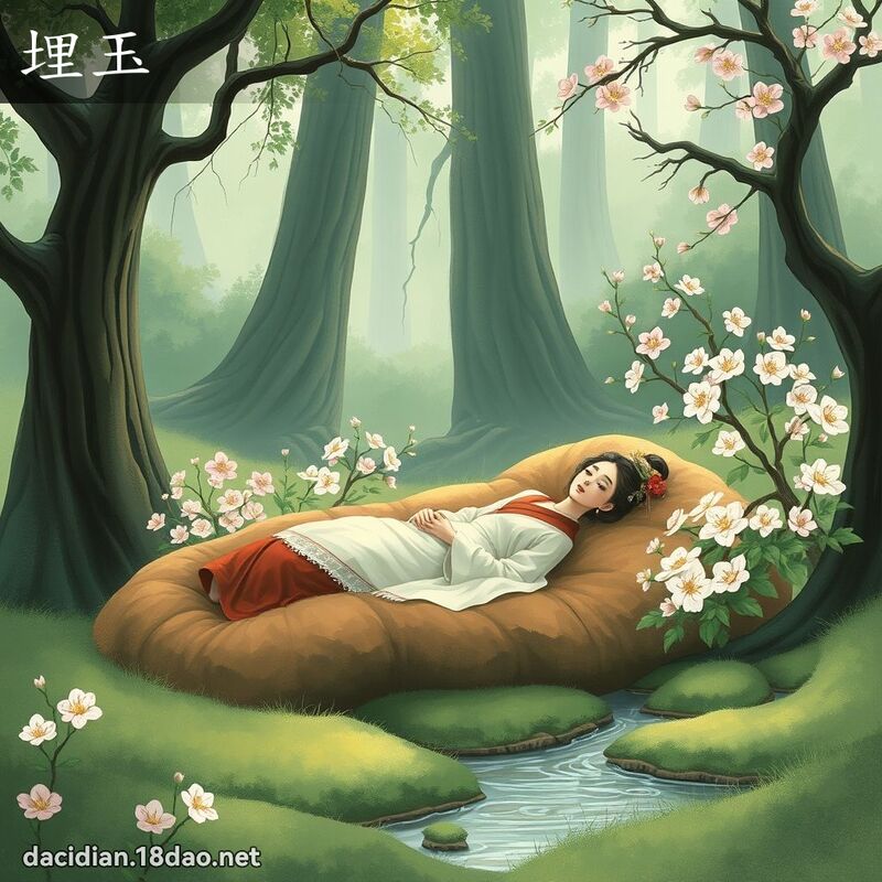 埋玉 - 國語大辭典配圖