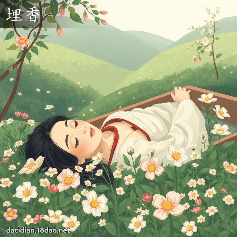 埋香 - 国语大辞典配图