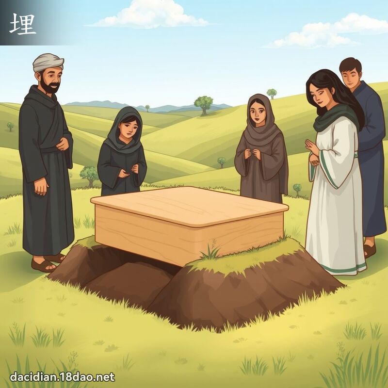 漢字: 埋 (多音字)