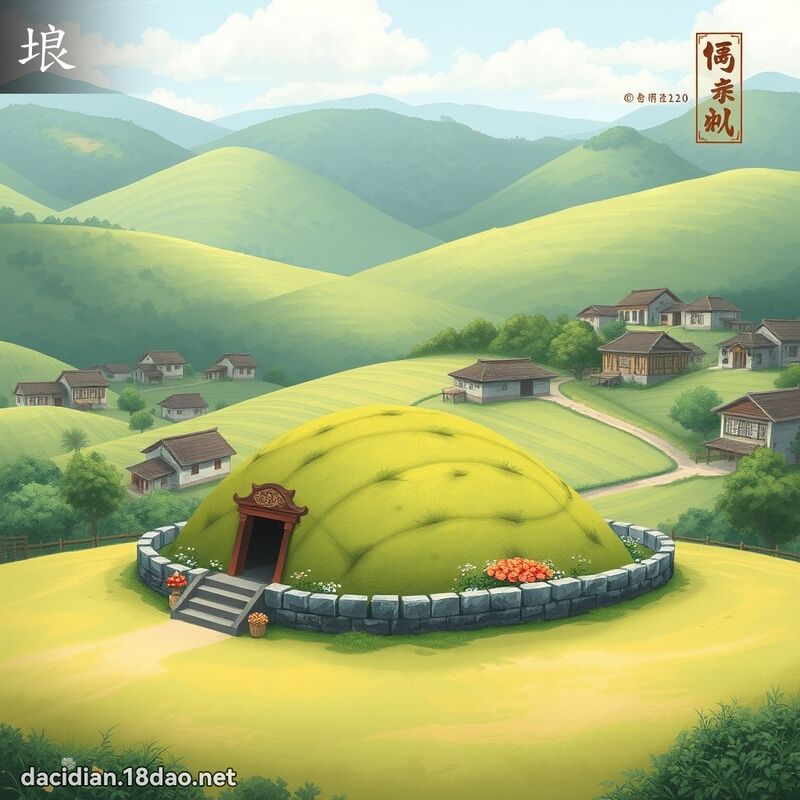 埌 - 国语大辞典配图