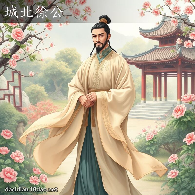 城北徐公 - 國語大辭典配圖