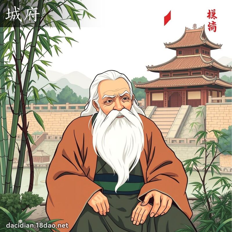 城府 - 国语大辞典配图