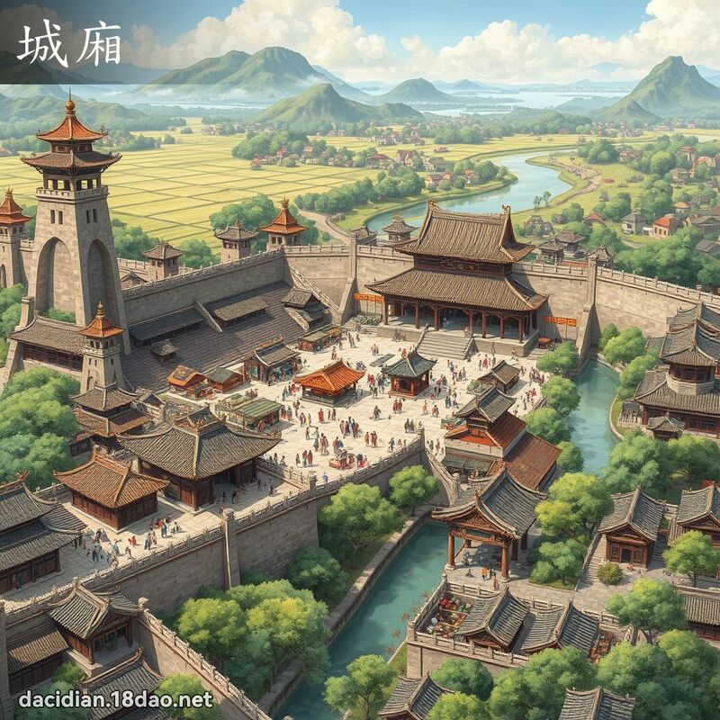 城厢 - 国语大辞典配图