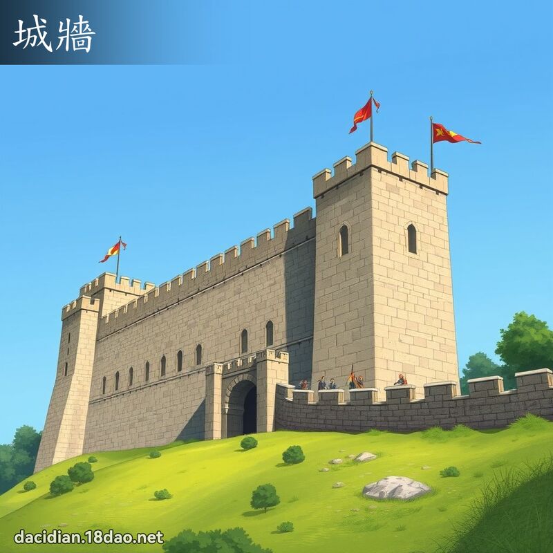 城墙 - 国语大辞典配图