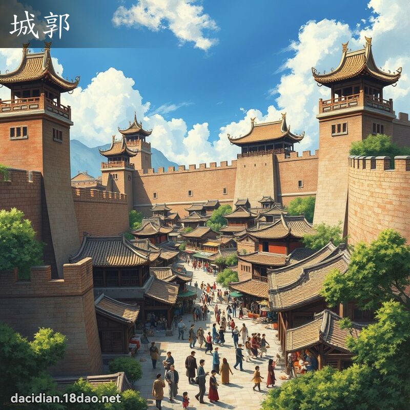 城郭 - 国语大辞典配图