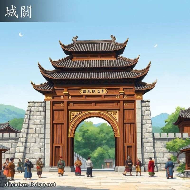 城關 - 國語大辭典配圖