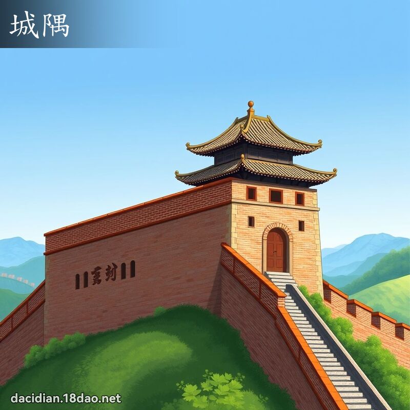 城隅 - 國語大辭典配圖