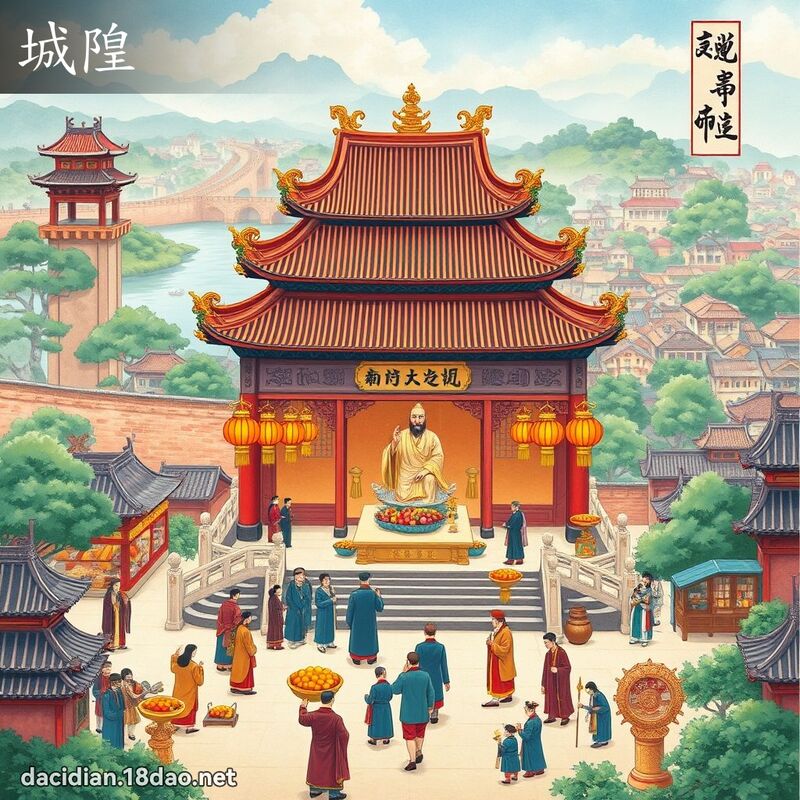城隍 - 國語大辭典配圖