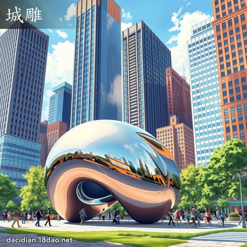 城雕 - 国语大辞典配图