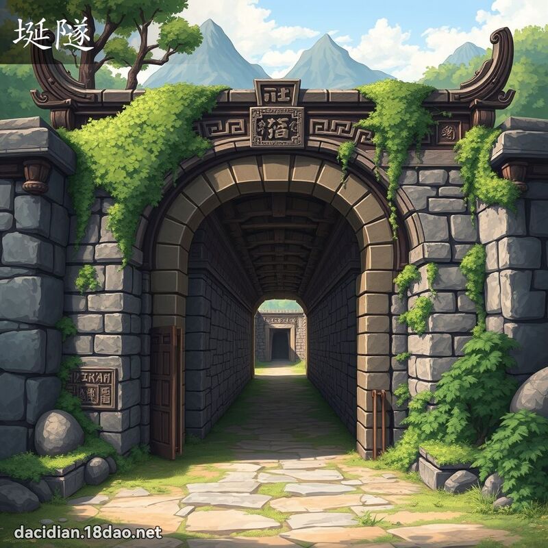 埏隧 - 国语大辞典配图