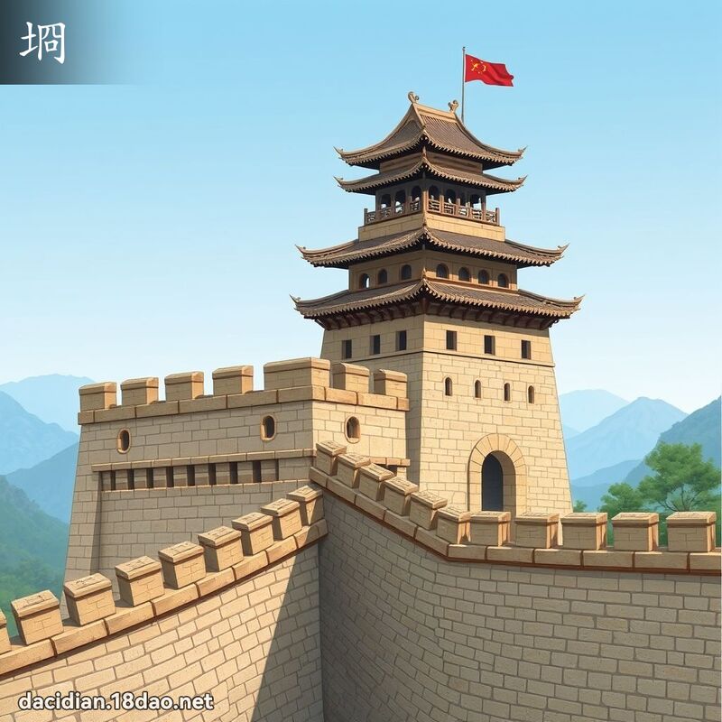 埛 - 國語大辭典配圖
