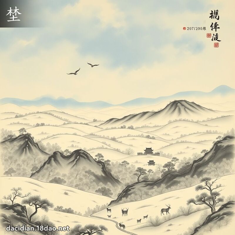 埜 - 國語大辭典配圖