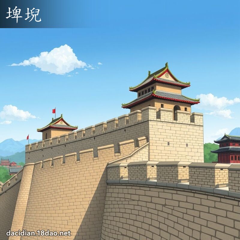 詞語: 埤堄 (多意詞)