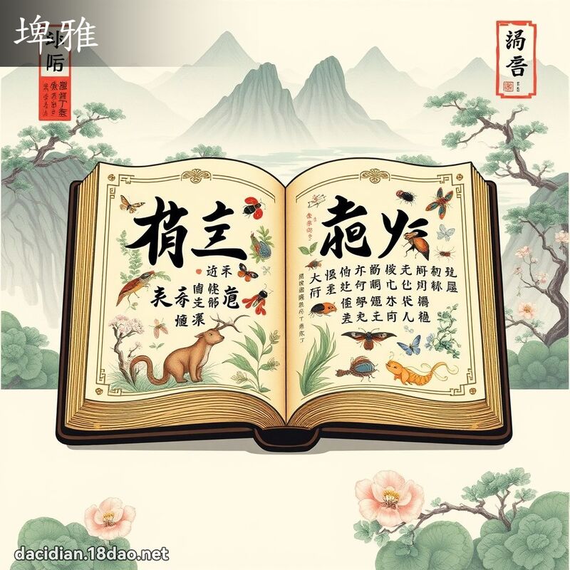 埤雅 - 國語大辭典配圖