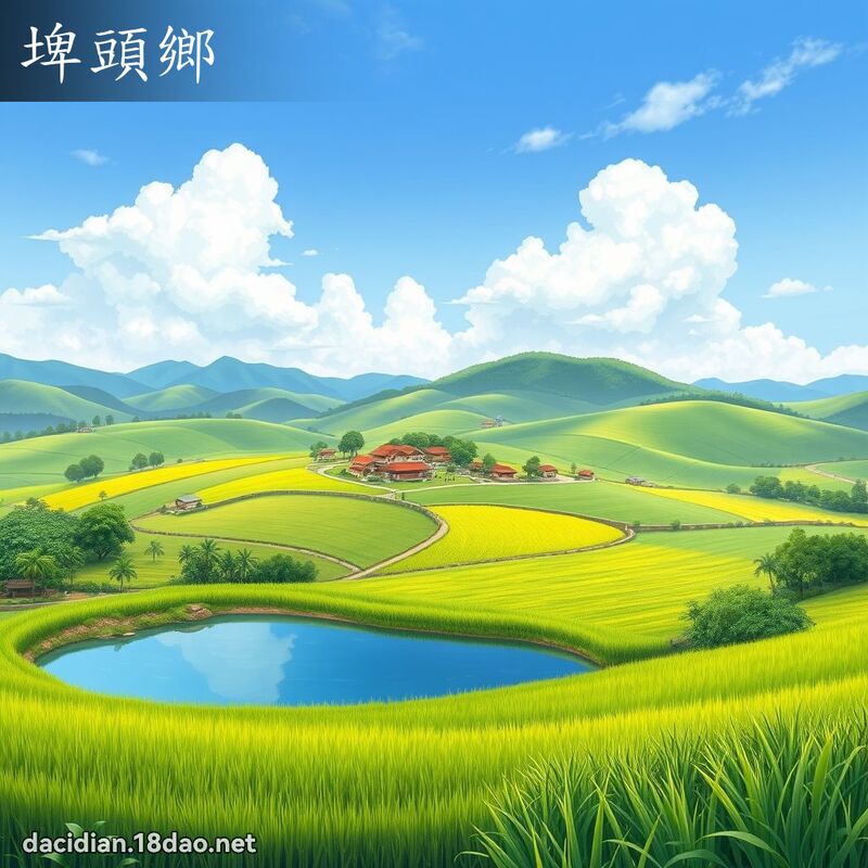 埤頭鄉 - 國語大辭典配圖