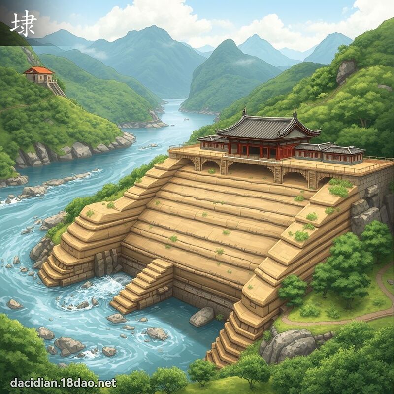 埭 - 國語大辭典配圖