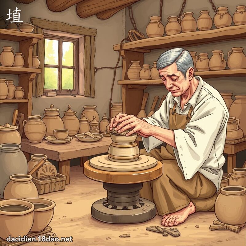 埴 - 國語大辭典配圖