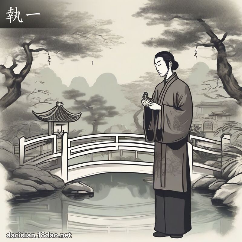 執一 - 國語大辭典配圖