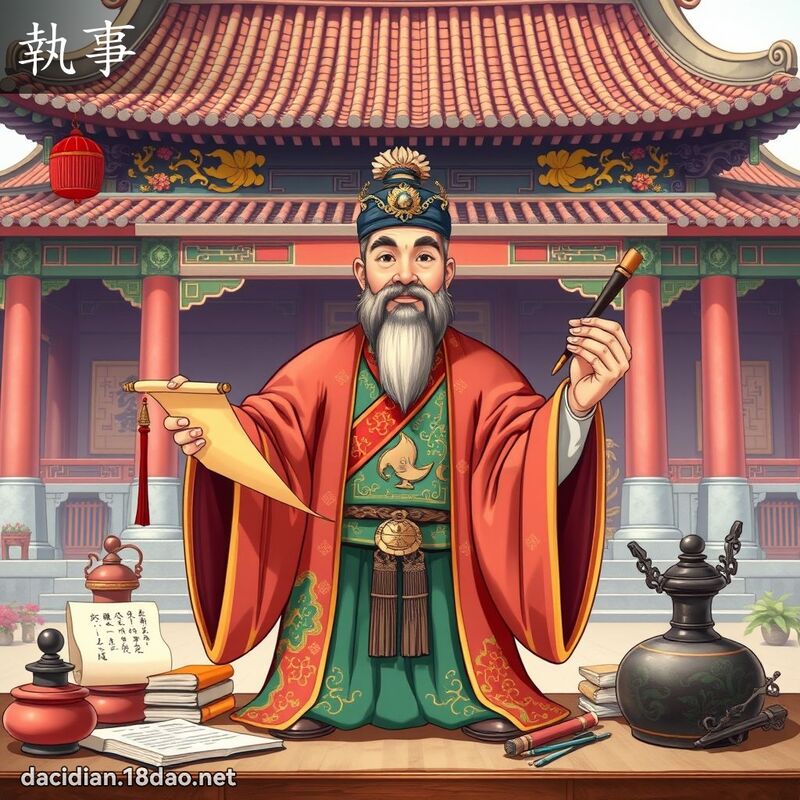 词语: 执事 (多意词)
