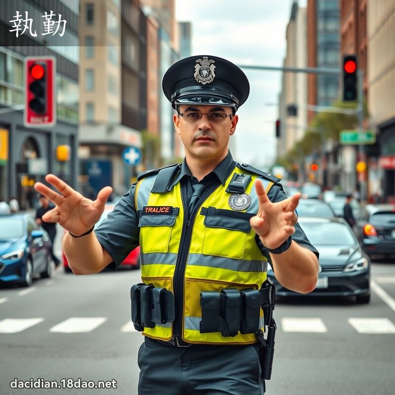 执勤 - 国语大辞典配图