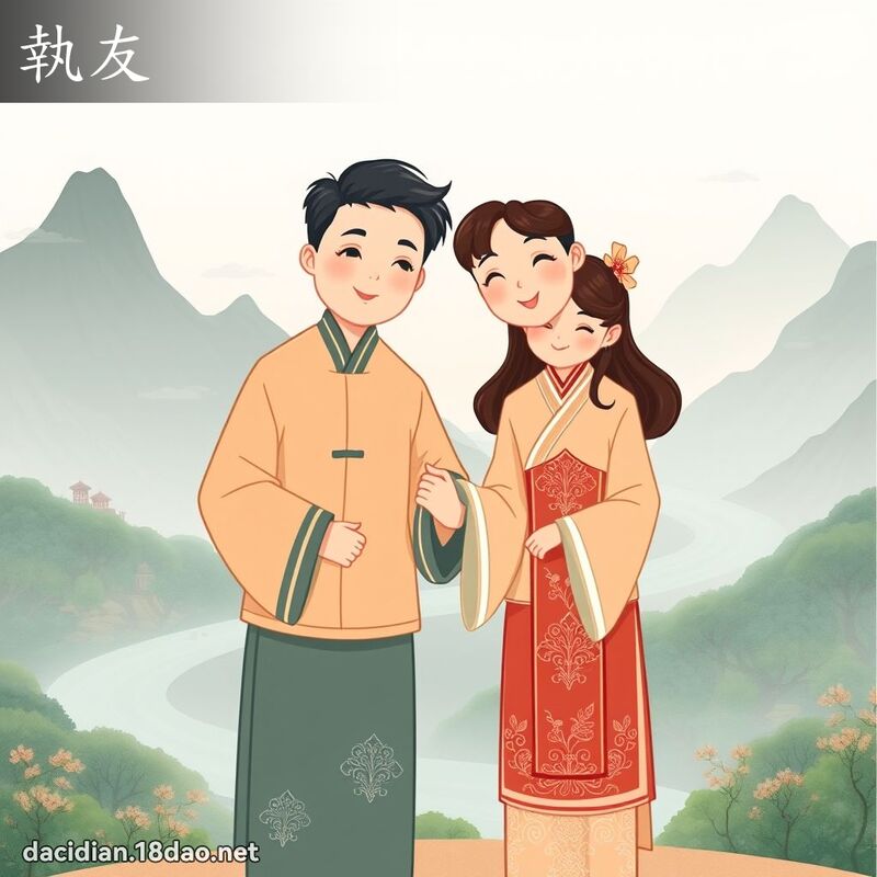 执友 - 国语大辞典配图