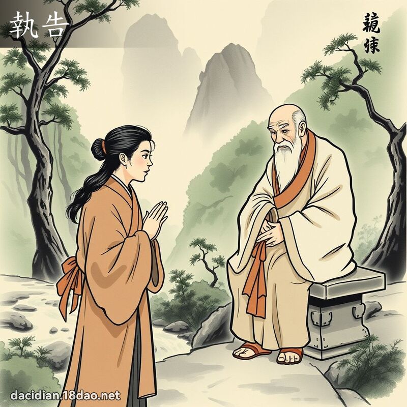 執告 - 國語大辭典配圖