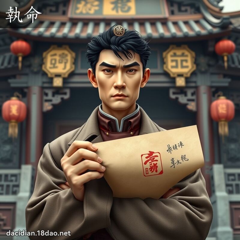 執命 - 國語大辭典配圖