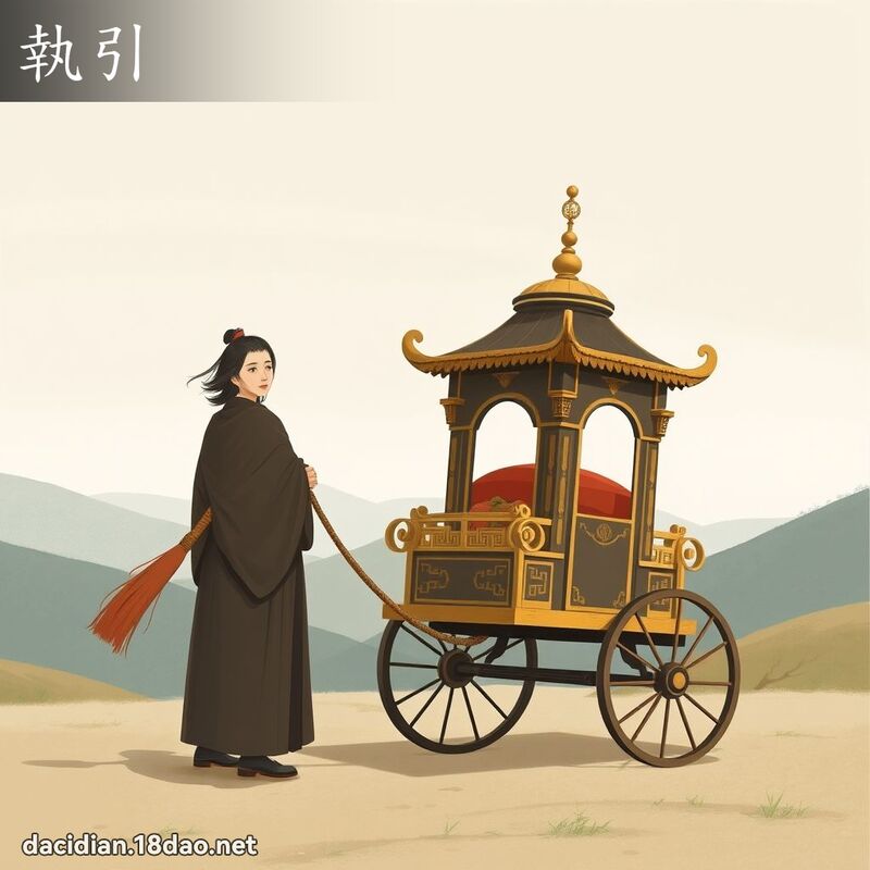 执引 - 国语大辞典配图