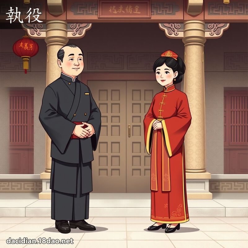 执役 - 国语大辞典配图