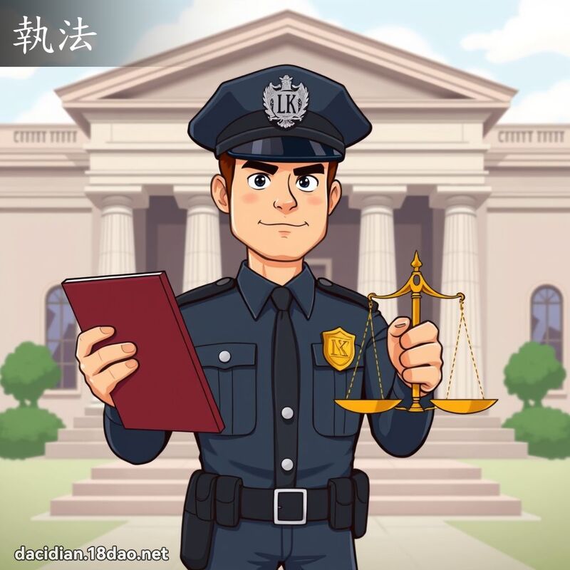 执法 - 国语大辞典配图