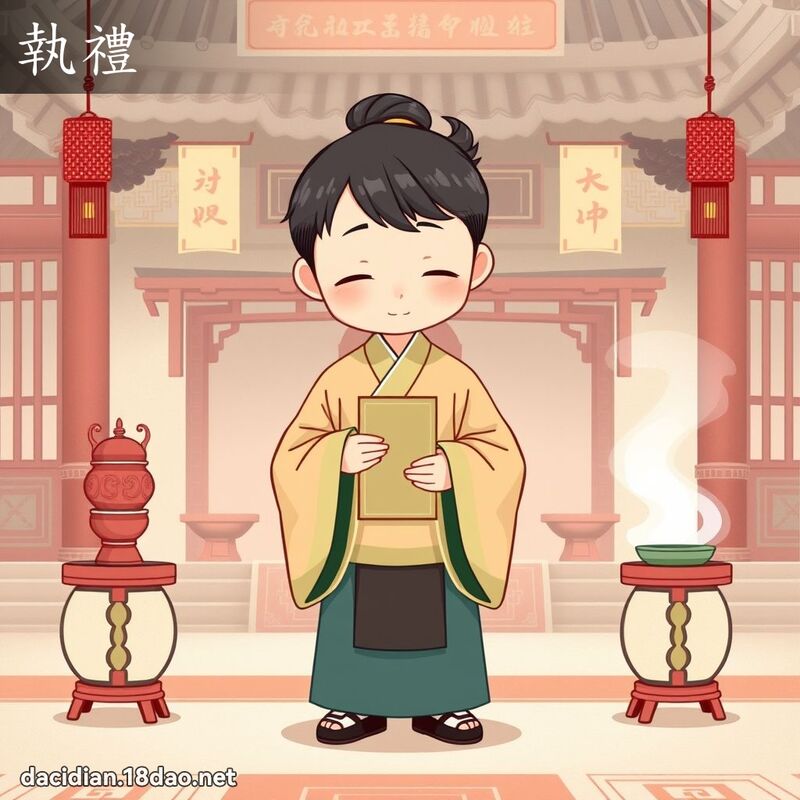 執禮 - 國語大辭典配圖